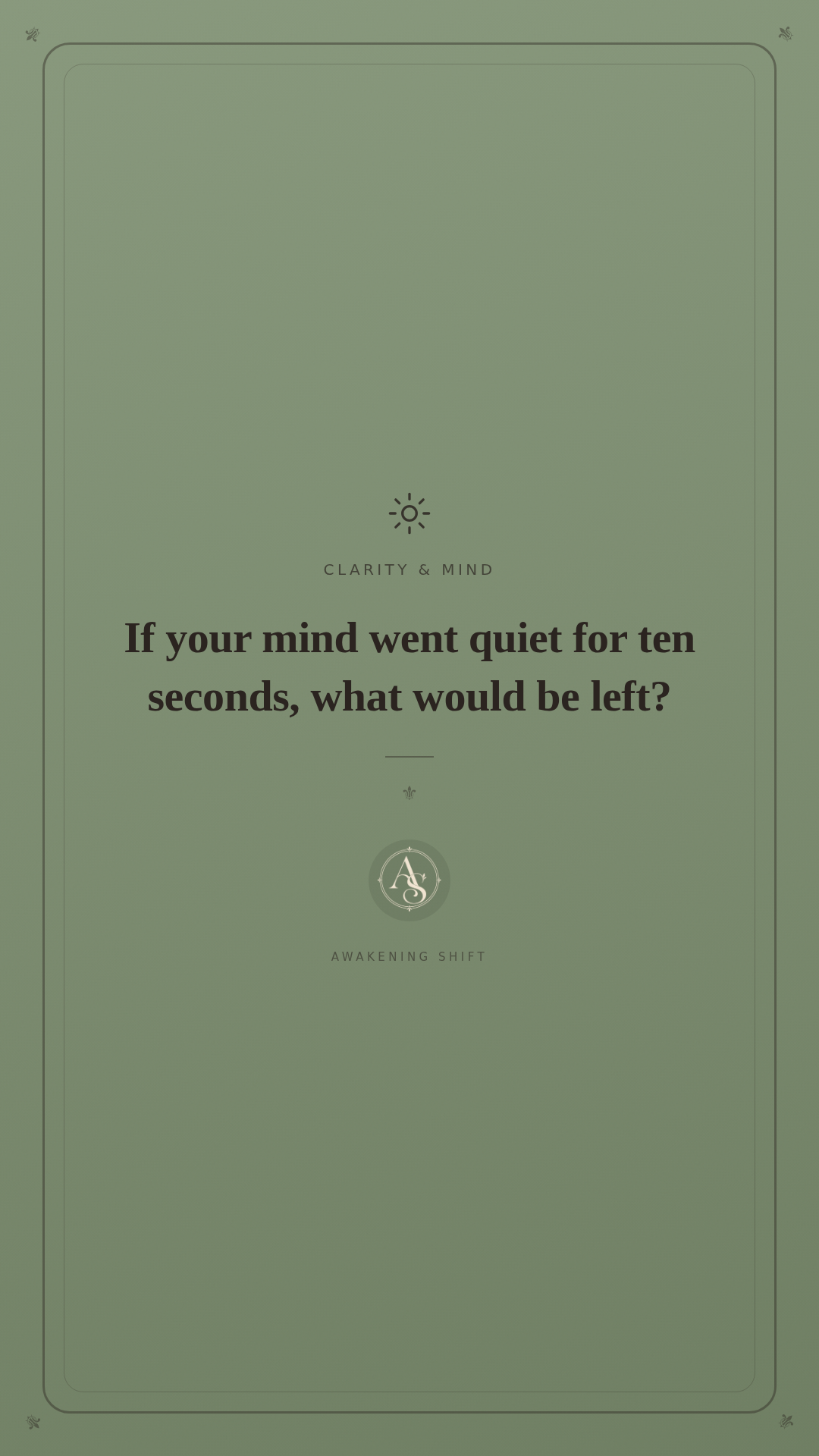 Clarity of Mind wallpaper