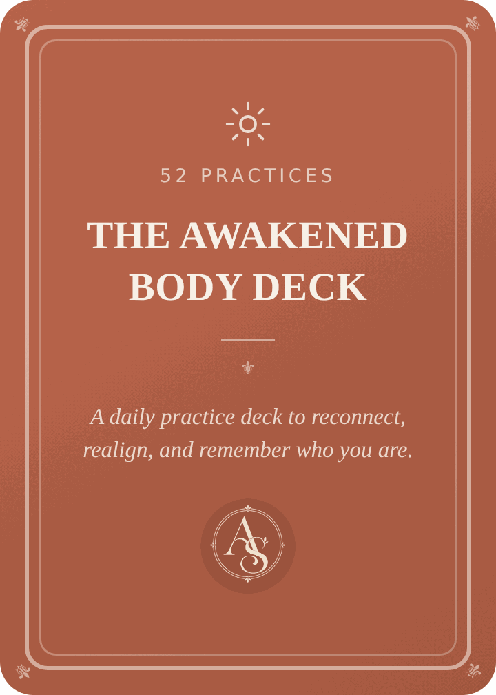 Cover art for The Awakened Body Deck